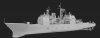 FlyHawk Model FH1167 Aegis Cruiser USS Bunker Hill CG-52 1991 1/700